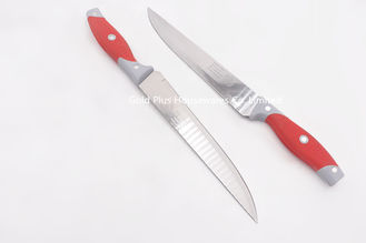 Chine Couteau fait main de vente chaud de chef de cuisinier de cuisine de style japonais de logo fait sur commande de couteau de pain d'acier inoxydable de couteau de BARBECUE de cuisine fournisseur