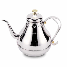 Chine La théière classique d'égouttement du Dubaï avec l'infuser de thé inoxydable seel le pot de bouilloire d'égouttement de main de la théière 1.8L de tamis fournisseur