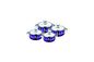 2020 ensemble de cookware des ventes 4pcs et rouge colorés chauds, color&amp;flower du bleu 16cm -22cm faisant cuire le pot en acier &amp;stainless de pot fournisseur