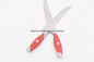 8 pouces de couteau fort multifonctionnel portatif de qualité de poignée d'acier inoxydable de couteau petit de coupure rouge de fruit fournisseur