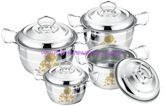 Chine 2015 PCs &amp;6 réglés de produits de cookware chaud d'acier inoxydable et 8pcs pot classique +flower fournisseur