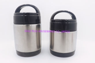 Chine 1.4L conteneur de nourriture d'acier inoxydable de mur de 3 compartiments de la vente en gros BPA double de gamelle libre de vide fournisseur