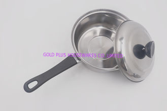 Chine pot de lait de pot d'acier inoxydable de la vaisselle de cuisine 3pcs mini avec la poignée de bakélite fournisseur