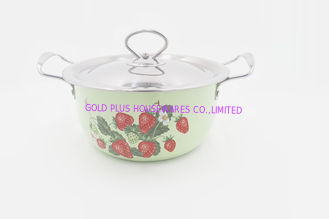 Chine ensemble classique en gros solides solubles du cookware 6pcs faisant cuire le pot courant de couleur multi de pots avec la couverture fournisseur