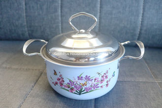 Chine Le Cookware a placé les pots en aluminium professionnels d'actions de pot de soupe de ponçage à pot et de grand pot courant de soupe à pots avec le prix usine fournisseur