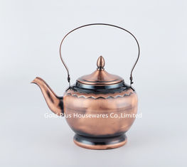 Chine pot en bronze multicolore de café de petit prix de 14cm ou de 16cm avec le pot de bouilloire d'acier inoxydable de filtre pour l'hôtel/ménage fournisseur