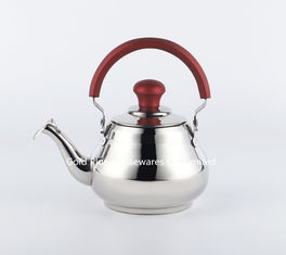Chine chauffe-eau siffleur bruyant de couleur d'argent de taille de théière de café d'acier inoxydable de conservation de la chaleur de bouilloire de thé 2L grand fournisseur