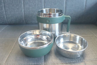 Chine Flacon de vide fait sur commande de haute qualité de tasse de soupe à tache de conteneur de déjeuner de logo de conteneur de nourriture de boîte sous vide de vaisselle de cuisine fournisseur