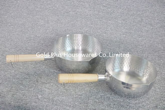 Chine Pot bouilli argenté plus chaud de ébullition à cuire en gros de boulettes d'acier inoxydable du pot 20cm de nourriture de lait fournisseur