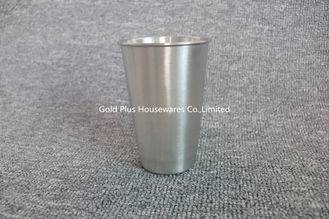 Chine Tasse de jus d'acier inoxydable de catégorie comestible d'exportation de tasse de café de tasse de qualité d'entreposage en tasse de boissons de café fournisseur