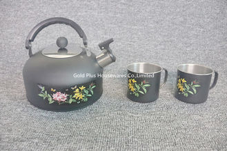 Chine Nouvelles meilleures bouilloires de thé siffleuses d'acier inoxydable de conception simple avec la chaudière instantanée commerciale campante portative de logo d'OEM fournisseur