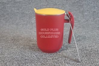 Chine Tasse isolée en plastique de lait de double couche de la tasse pp de marque de café d'acier inoxydable de drinkware droit diy populaire fournisseur