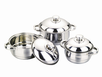 pot &cooking réglé de cookware de pot du potiron 6pcs/8pcs/produits de pointe fournisseur