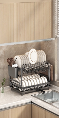 Étagère à vaisselle en fer pour cuisine espace cuisine classification étagère pliante fournisseur