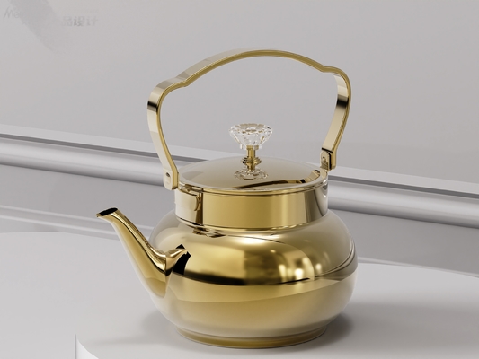 hot sales in Middle East market Interior Ketlle Tea Pot with Filter Stainless Steel Material and Whistling Function fournisseur
