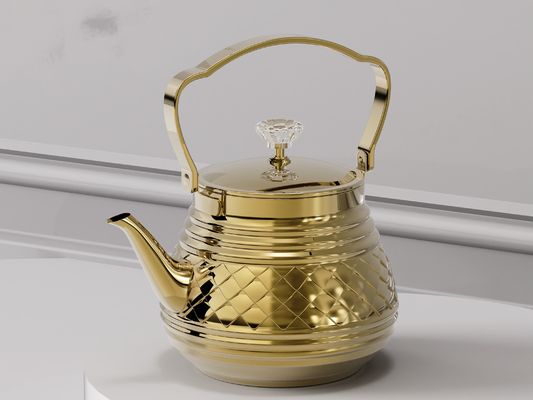 1.0L-3.0L chaudière à sifflement, couleur or et couleur coupe, applicable à la flamme ouverte et cuisinière à induction fournisseur