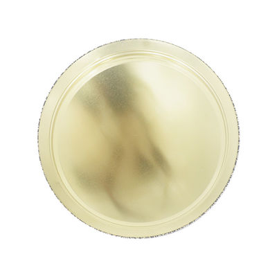 plateau rond de luxe de vente de 30cm de dîner de plats d'éléments de plat chinois chaud d'os avec le fond de fleur fournisseur