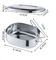 gamelle à emporter en acier en métal de forme de la vaisselle U de 18cm pour la gamelle adulte de bento d'acier inoxydable du conteneur de nourriture 304 fournisseur