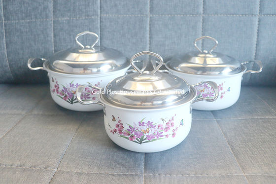 Soupe à cuisine d'acier inoxydable d'équipement de restaurant d'hôtel grande et pot courant faisant cuire des cocottes en terre avec le polissage de miroir fournisseur