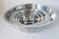 miroir profond de bassin de soupe à ustensile de cuisine de 24cm polissant saladier de forme ronde de l'acier inoxydable 201 fournisseur