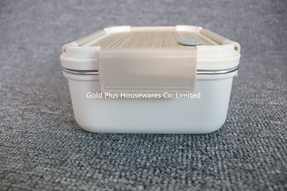 Gamelle en plastique moderne japonaise thermique extérieure portative de bento de conteneur de nourriture d'acier inoxydable fournisseur